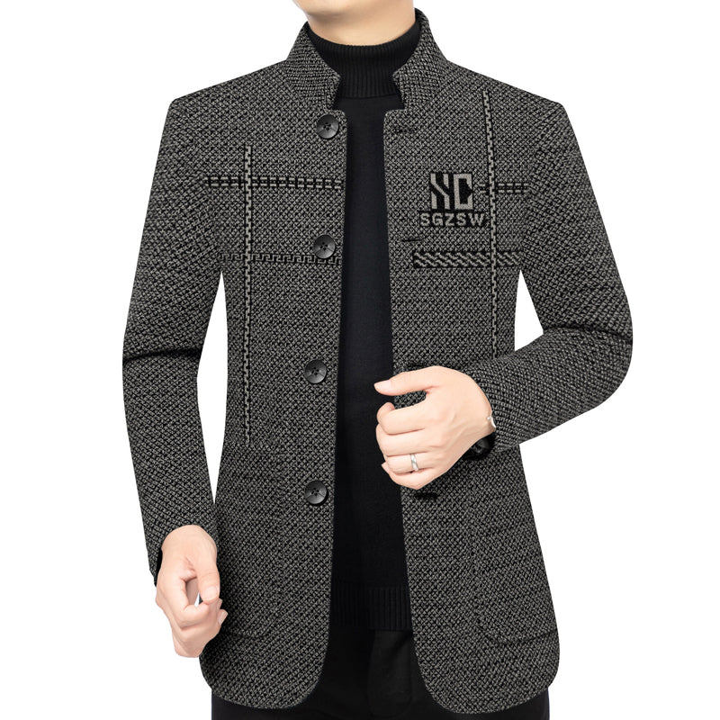 ❄️ Soldes d'hiver 🔥 Manteau d'extérieur chaud et décontracté pour homme