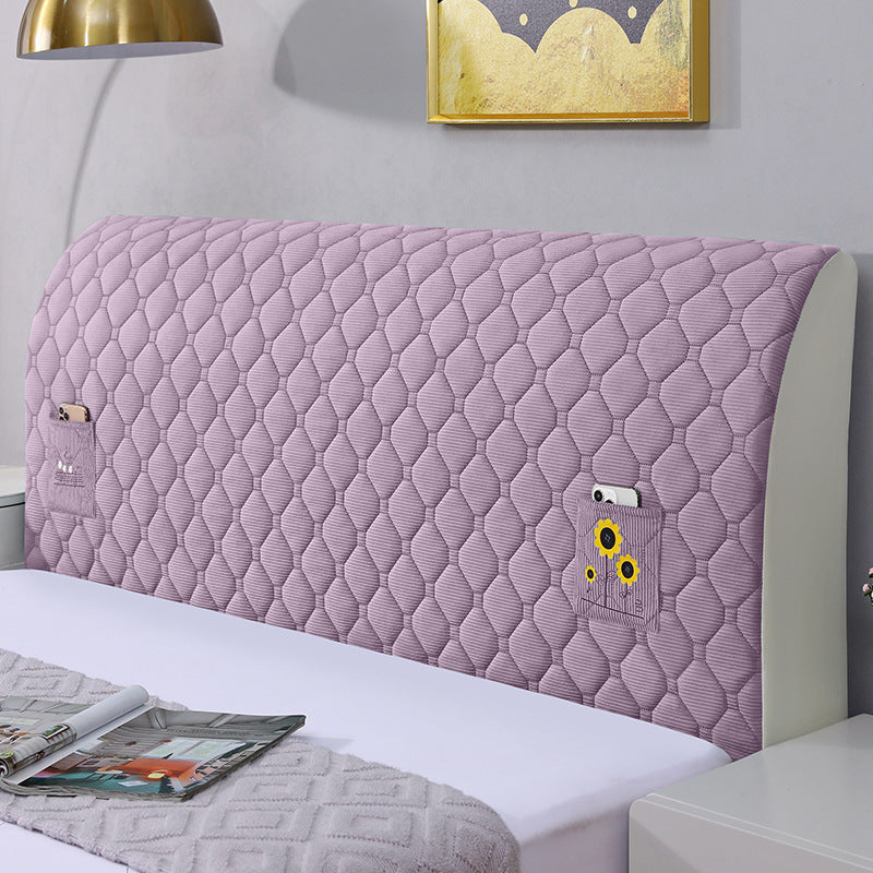 ⏳Offre à durée limitée : 50 % de réduction💥Housse rembourrée extensible pour tête de lit
