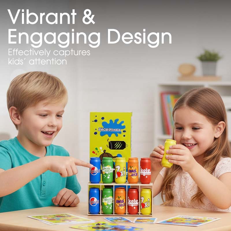 📢📢50% DE RÉDUCTION ! 🎨🥤 Jouets pour Enfants Assortis à la Couleur des Bouteilles – Design Vibrant, Polyvalent & Développement Cognitif ⚡