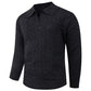 Men's Casual Lapel Knit Sweater
