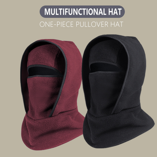 🔥 50 % de réduction – Masque 3 en 1 chauffant unisexe : bonnet + cache-cou + masque facial, anti-vent & compatible casque ! 🧣