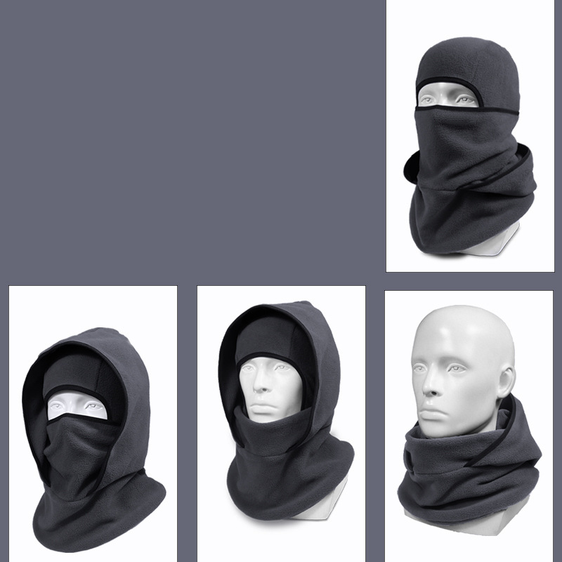 🔥 50 % de réduction – Masque 3 en 1 chauffant unisexe : bonnet + cache-cou + masque facial, anti-vent & compatible casque ! 🧣