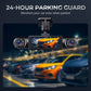 Caméra embarquée de surveillance de parking 24h/24 avec vision nocturne