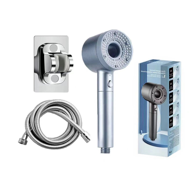🚿 50 % DE RÉDUCTION ! 💦 POMME DE DOUCHE HAUTE PRESSION - 5 modes de jet et installation immédiate, conception économe en eau avec technologie anti-calcaire, expérience spa à domicile 🌟🛁