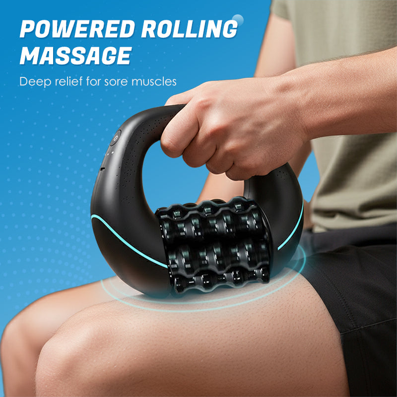 📢📢50 % DE RÉDUCTION !!!⏰Appareil de massage électrique portatif à rouleaux