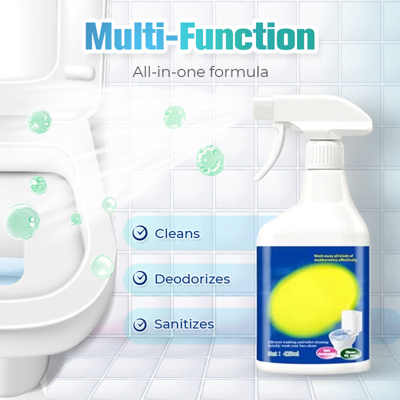 Spray nettoyant anticalcaire multifonction pour salle de bain