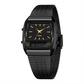 Montre multifonction carrée de style rétro