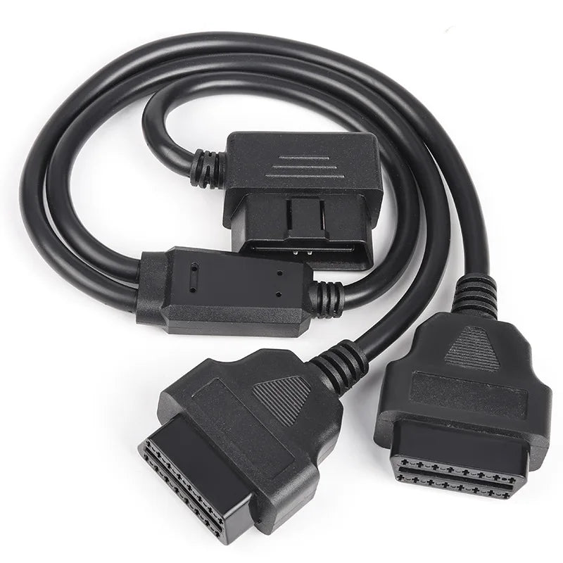Répartiteur OBD2 16 broches 60 cm - Mâle vers double femelle