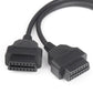 Répartiteur OBD2 16 broches 60 cm - Mâle vers double femelle