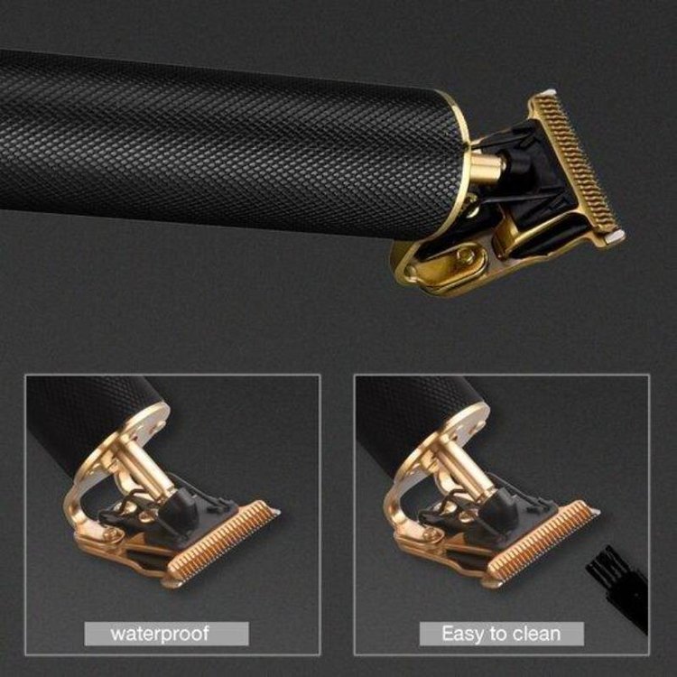 ✂️ 50 % de réduction – Tondeuse Sans Fil avec Lames Nano Titane & 4 Peignes Guides ! 🏆✨