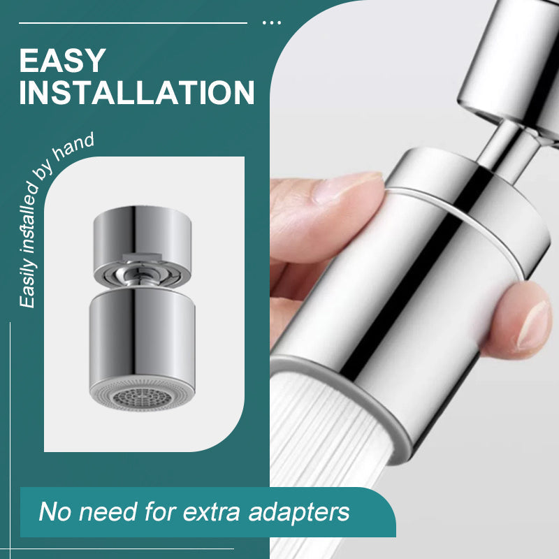 🚰✨ Achetez 1, obtenez 1 GRATUIT ! Robinet pivotant 360° 2 en 1 avec aérateur – Double jet, filtration quadruple & cuivre anti-corrosion pour une cuisine plus intelligente et durable ! 🌱💧