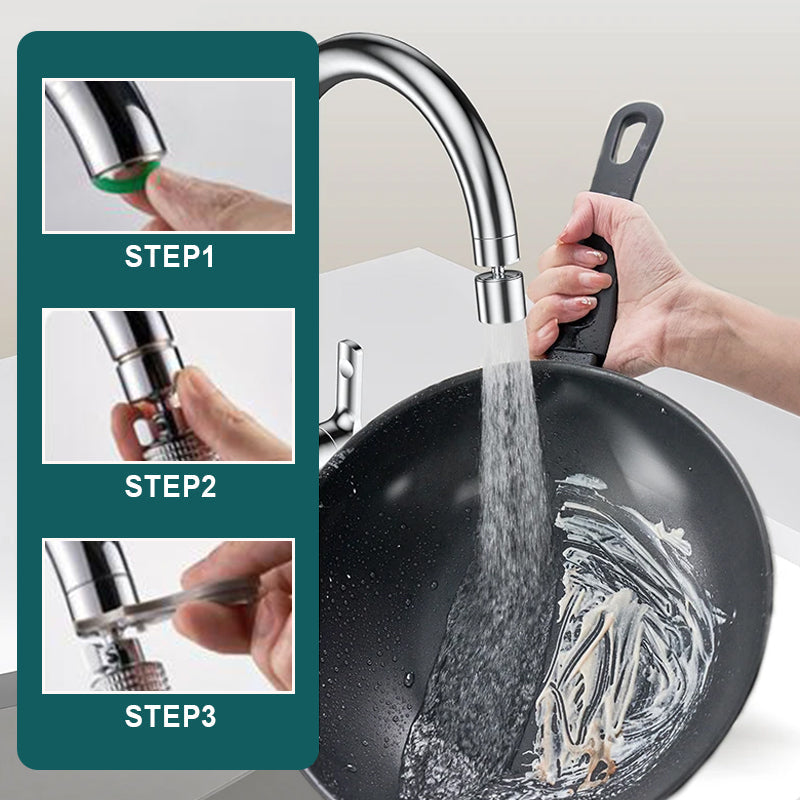 🚰✨ Achetez 1, obtenez 1 GRATUIT ! Robinet pivotant 360° 2 en 1 avec aérateur – Double jet, filtration quadruple & cuivre anti-corrosion pour une cuisine plus intelligente et durable ! 🌱💧