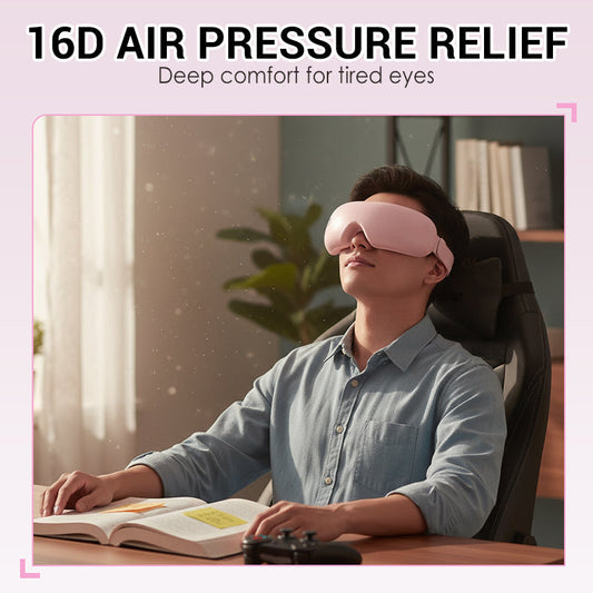 📢📢50 % de réduction !!!⏰Appareil de massage oculaire intelligent avec chaleur