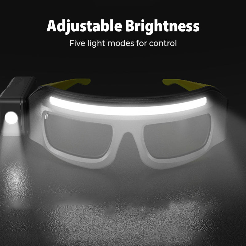 ⏳ Offre limitée : -50 % ⏰ Lunettes avec éclairage LED mains libres