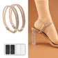 Sangles de fixation en strass pour talons hauts