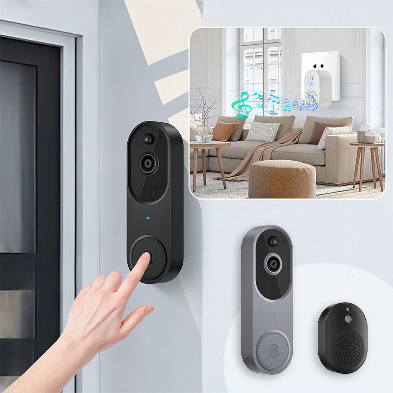 💐50% DE RÉDUCTION ! Sonnette Vidéo Sans Fil – Installation Facile, Zéro Travaux 🛠️📦【Offre Limitée】