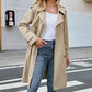 Trench-coat long vintage pour femme