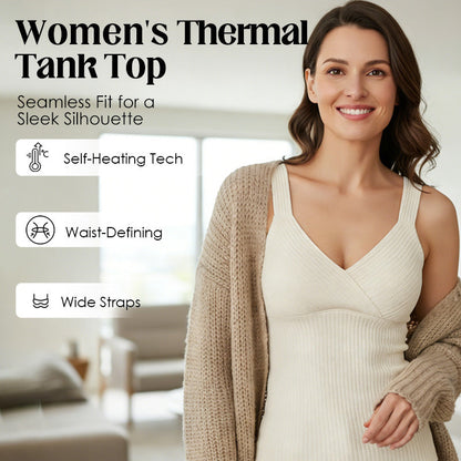 Débardeur thermique pour femme avec soutien-gorge intégré