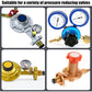 Clé à molette pour soupape de réduction de pression pour réservoir de gaz