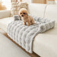 🐾 50% DE RÉDUCTION! 🛏️ Lit pour Animaux Épais – Chaud, Antidérapant & Bord Relevé Confortable 🧵