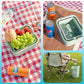 Poubelle portable multifonctionnelle et pliable pour voiture