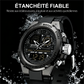 Montre de Sport Étanche pour Hommes avec Affichage Lumineux