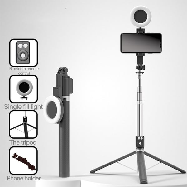 🎁Vente à chaud 50% de réduction Nouvelle canne à selfie rétractable et trépied polyvalent pour téléphone portable