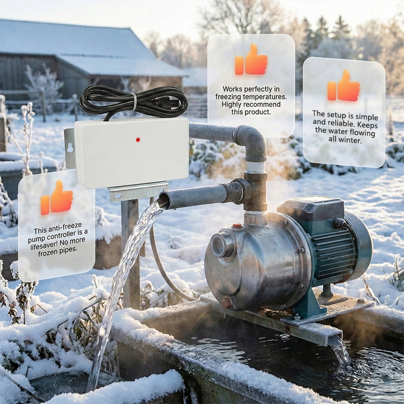 Pompe à eau automatique avec dispositif antigel