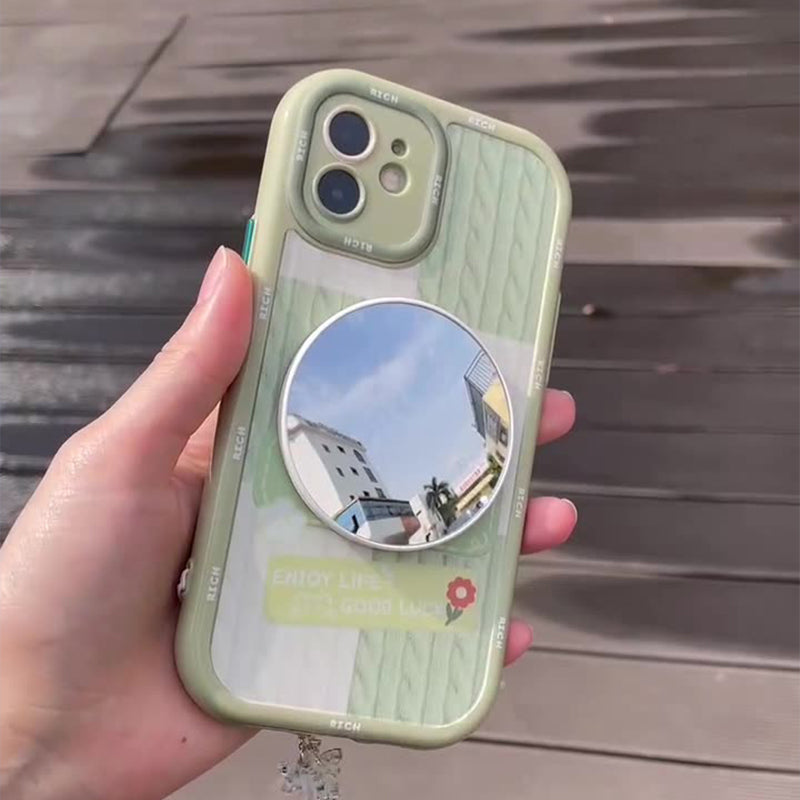Ensemble de Miroir à Selfie Magnétique Simple et Pratique pour Caméra Arrière