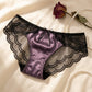 💜Dernier jour : achetez-en 1, obtenez-en 1 gratuit💜Culotte sexy en satin et dentelle pour femme
