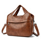 Sac à bandoulière en simili cuir souple pour femme