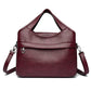 Sac à bandoulière en simili cuir souple pour femme