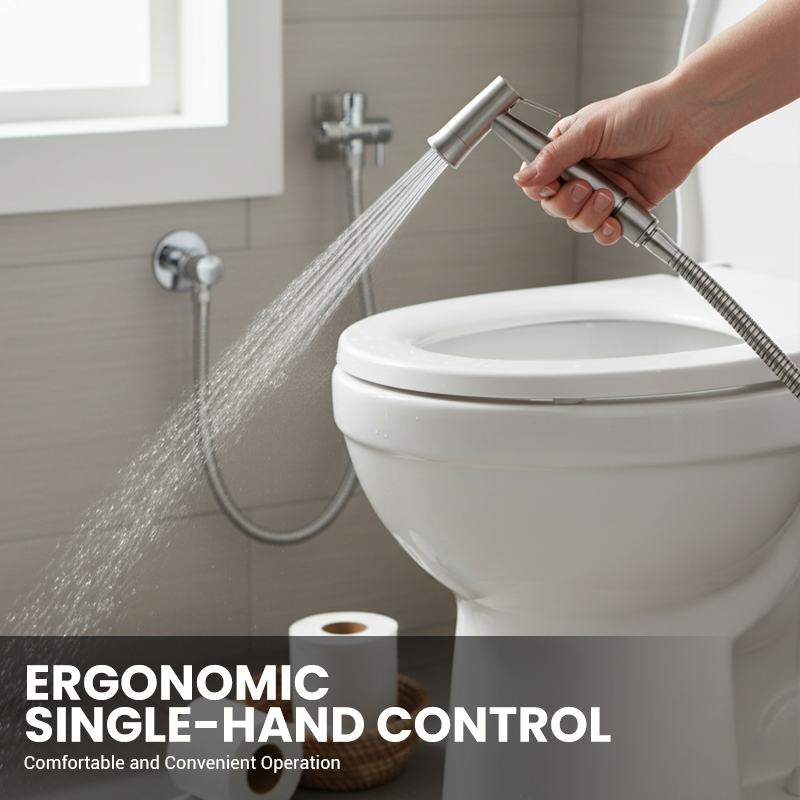 Ensemble de douchette bidet portable pour toilettes