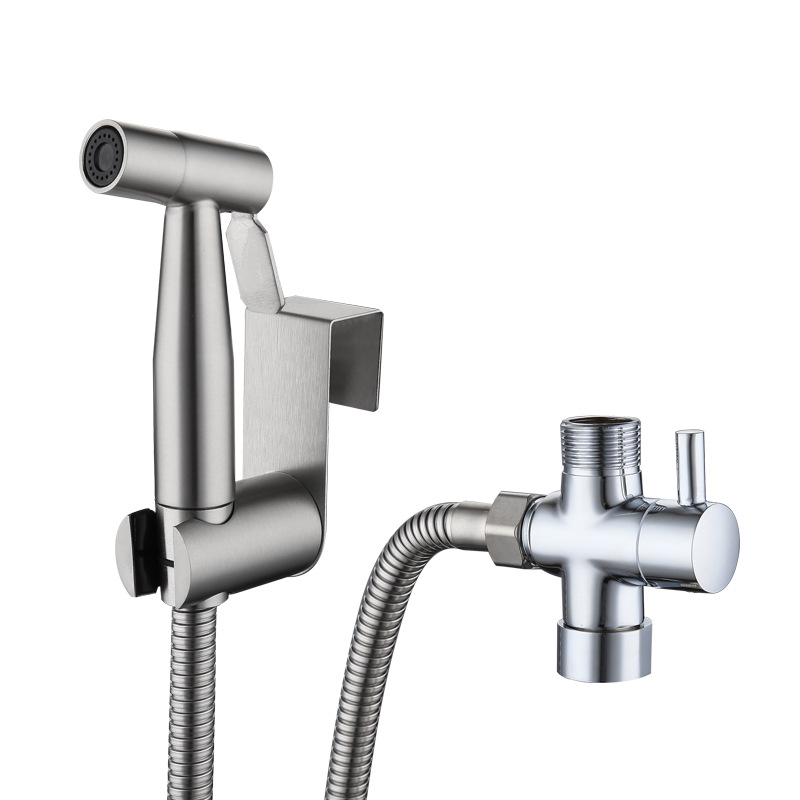 Ensemble de douchette bidet portable pour toilettes