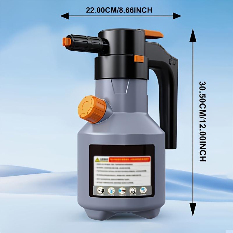 Pistolet à mousse électrique pour lavage de voiture, nettoyeur haute pression portable, multifonctionnel, grande capacité, longue autonomie, pour voitures, cuisine, nettoyage domestique