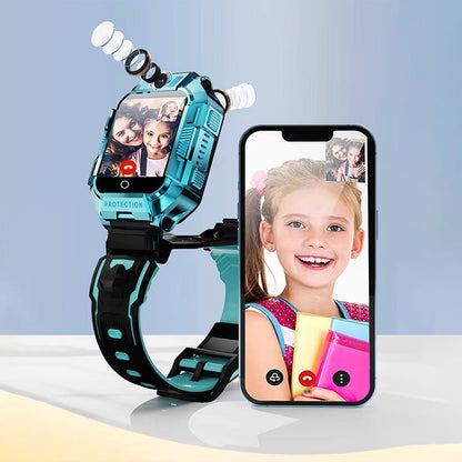 4g montre intelligente pour les enfants avec carte sim fonction SOS et localisateur GPS appelé caméra imperméable ip67 cadeau pour ios et android montre pour enfants