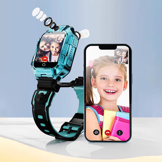 4g montre intelligente pour les enfants avec carte sim fonction SOS et localisateur GPS appelé caméra imperméable ip67 cadeau pour ios et android montre pour enfants