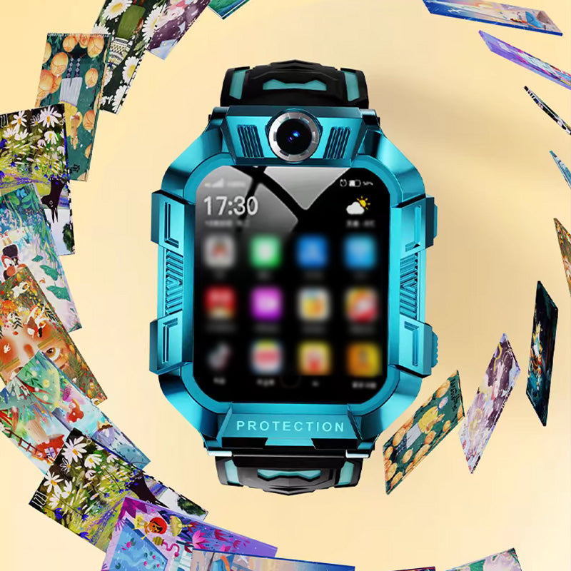 4g montre intelligente pour les enfants avec carte sim fonction SOS et localisateur GPS appelé caméra imperméable ip67 cadeau pour ios et android montre pour enfants