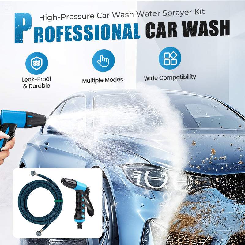 Kit de pulvérisation d'eau haute pression pour lavage de voiture