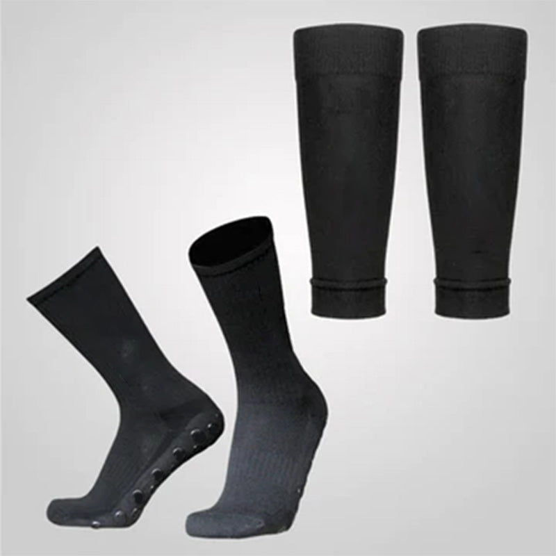 Chaussettes courtes pour hommes, en tissu éponge épais, antidérapantes