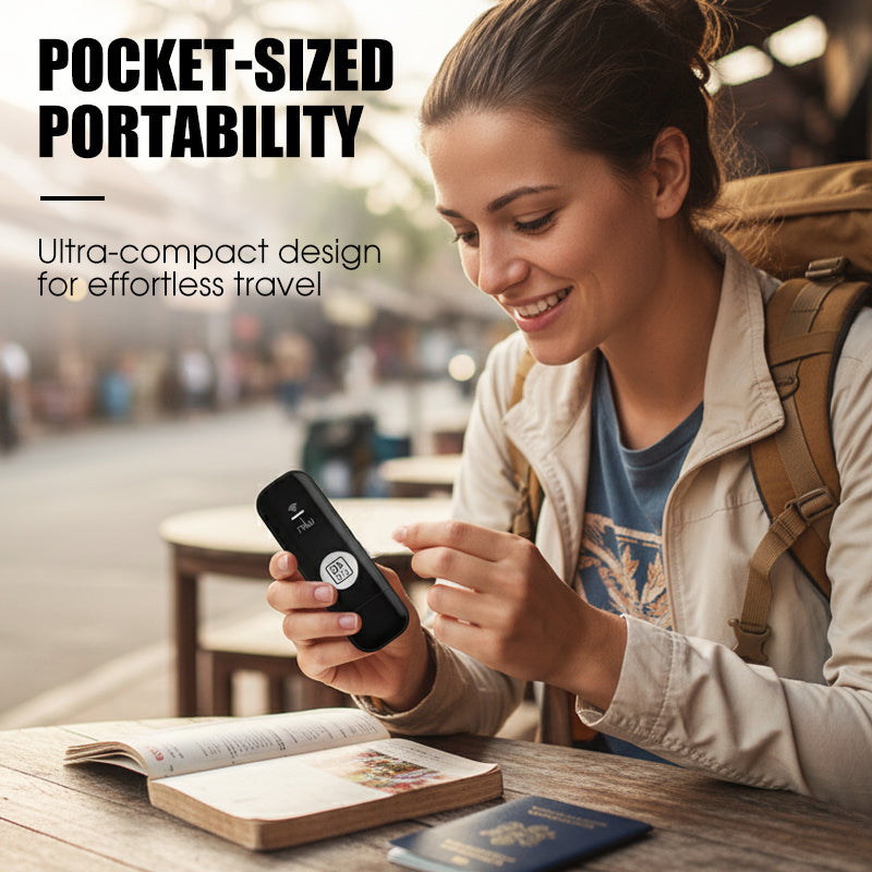 💐50% DE RÉDUCTION ! Routeur WiFi 4G Portable – Partage Jusqu‘à 10 Appareils 📱💻【Prix Spécial】