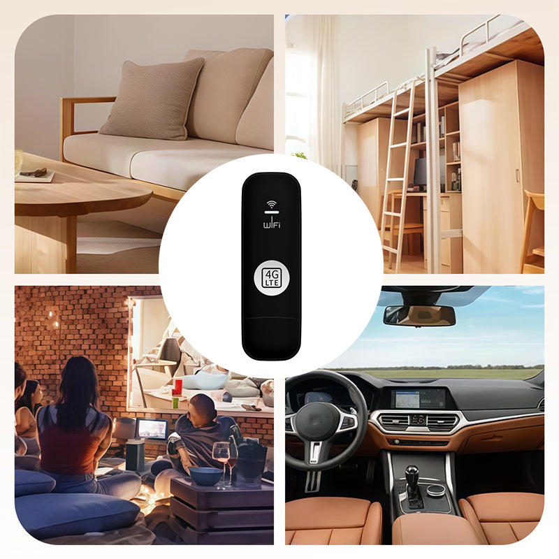 💐50% DE RÉDUCTION ! Routeur WiFi 4G Portable – Partage Jusqu‘à 10 Appareils 📱💻【Prix Spécial】