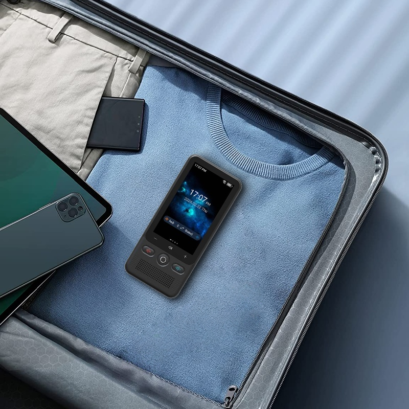 📲🌍 PROMO FLASH 50% ! Traducteur Portable 2-en-1 – 138 Langues Hors Ligne, Photo/Voix, Écran 3", Calcul Devises, Parfait pour Voyage & Affaires ✈️