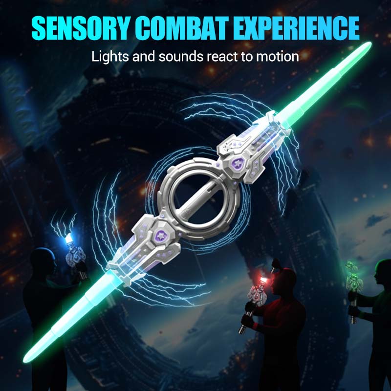 Sabre laser rechargeable avec effets d'étincelles et sonores