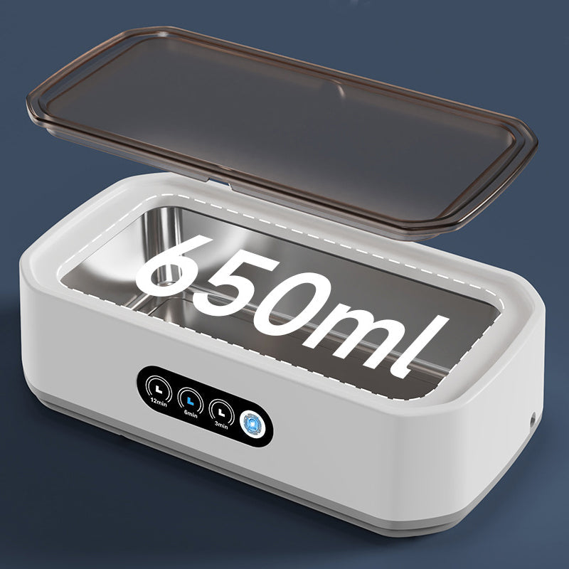 🔥50 % de réduction !! ⏰ Nettoyeur à Ultrasons 650 ml – Pour Bijoux, Lunettes, Montres & Plus ! Nettoyage 360° Sans Frotter ✨