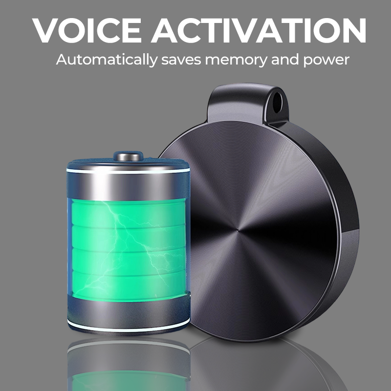 Mini-enregistreur vocal HD avec suppression du bruit