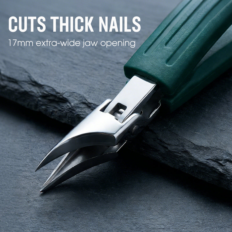 Coupe-ongles à large ouverture pour ongles épais