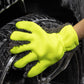 Gants de lavage double face à cinq doigts