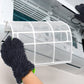 Gants de lavage double face à cinq doigts