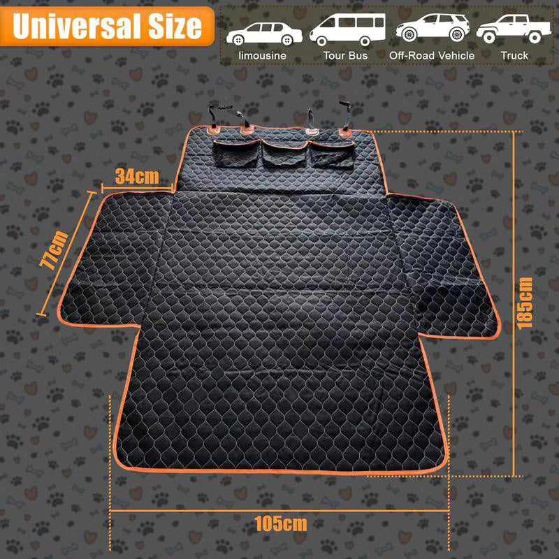 🐶 Protégez votre voiture, chérissez votre animal | Housse de siège auto universelle 2026 | Voyagez sans dégâts ❤️【Offre spéciale : 50 % de réduction】